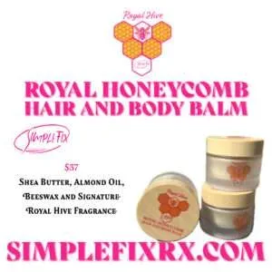 Royal Honeycomb Body and Hair Smoothing Balm