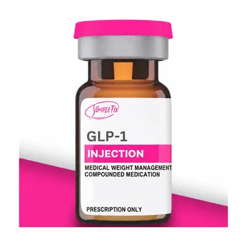 SimpleFixRx GLP-1 Sema injection vial for medical weight loss